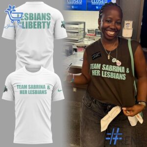 From casual to standout — 2 New York Liberty Team Sabrina Her Lesbians Shirt says it all.