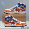 Take every step in comfort with 2 New York Mets Air Jordan High Top Shoes