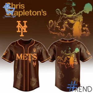 Stylish 1 New York Mets Chris Stapleton's Jersey designed for everyday wear and lasting comfort.