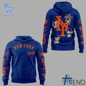 2 New York Mets Demon Slayer 2025 Hoodie featuring a bold design for everyday confidence.