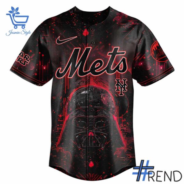 Premium quality 2 New York Mets MLB Star Wars Baseball Jersey with a modern, versatile look
