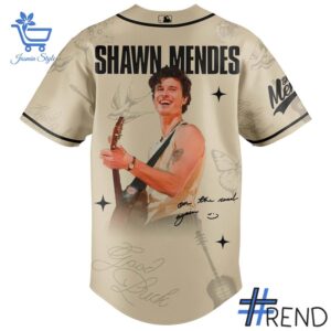 High-quality 3 New York Mets Shawn Mendes Jersey featuring a stylish design for a standout look.