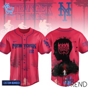 Crafted with care, the 1 New York Mets Stranger Things 2025 Jersey delivers a versatile look and lasting quality.