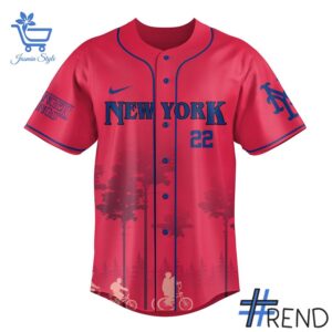 Crafted with care, the 2 New York Mets Stranger Things 2025 Jersey delivers a versatile look and lasting quality.