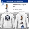 The 1 New York Yankees Aaron Judge MVP Bobblehead Hoodie delivers iconic streetwear energy.