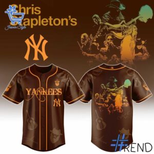 High-quality 1 New York Yankees Chris Stapleton Baseball Jersey featuring a stylish design for a standout look.