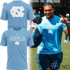 1 North Carolina Tar Heels 2025 Shirt designed with a clean aesthetic for everyday wear