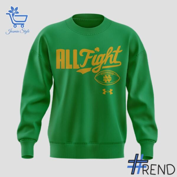 Premium 5 Notre Dame Fighting Irish 2025 green Hoodie built for comfort and a modern lifestyle