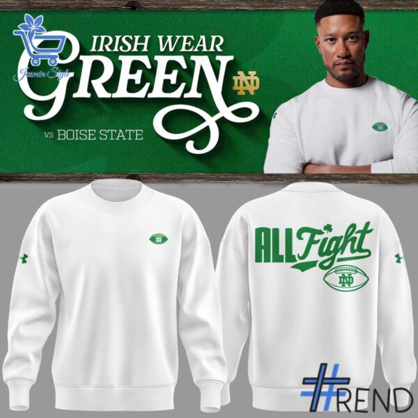 Premium 4 Notre Dame Fighting Irish 2025 white Hoodie built for comfort and a modern lifestyle
