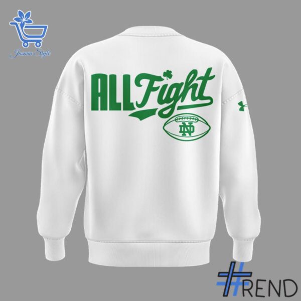 Premium 6 Notre Dame Fighting Irish 2025 white Hoodie built for comfort and a modern lifestyle