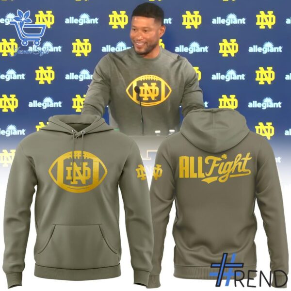 Premium 1 Notre Dame Fighting Irish All Fight Hoodie built for comfort and a modern lifestyle