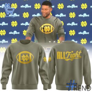 Premium 4 Notre Dame Fighting Irish All Fight Hoodie built for comfort and a modern lifestyle
