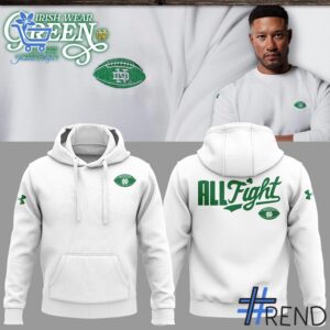 Stylish 3 Notre Dame Fighting Irish Irish Wear Green shirt designed for everyday wear and lasting comfort.