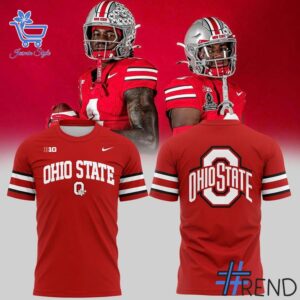 1 Ohio State Buckeyes Uniform In Scarlet Shirt designed with a clean aesthetic for everyday wear