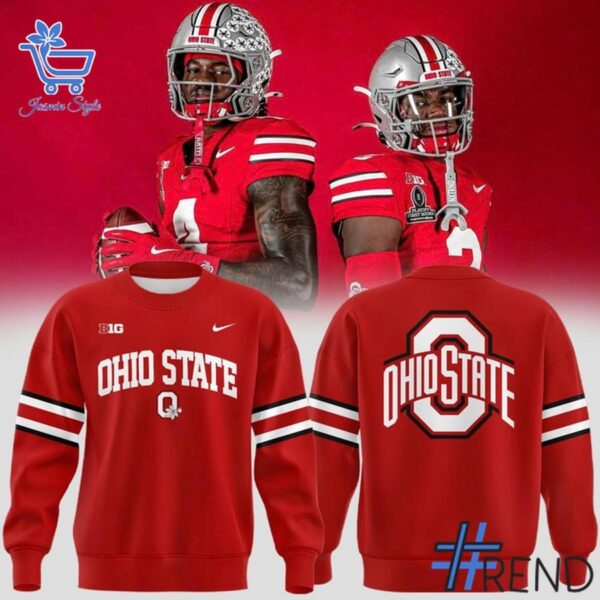 3 Ohio State Buckeyes Uniform In Scarlet Shirt designed with a clean aesthetic for everyday wear