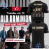 High-quality 1 Old Dominion How Good Is That World Tour 2025 Shirt featuring a stylish design for a standout look.