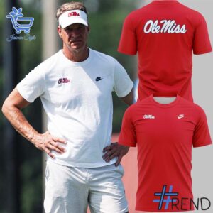 Crafted with care, the Ole Miss Rebels Coach Lane Kiffin Shirt delivers a versatile look and lasting quality.