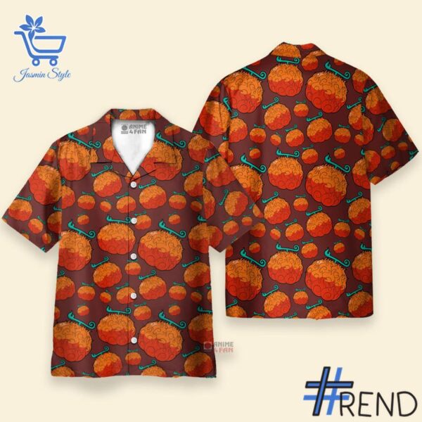 Bold and versatile 1 One Piece Mera Mera no Mi Hawaiian Shirt for any occasion.