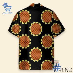 Bold and versatile 3 One Piece Monkey D Luffy Black Dressrosa Hawaiian Shirt for any occasion.