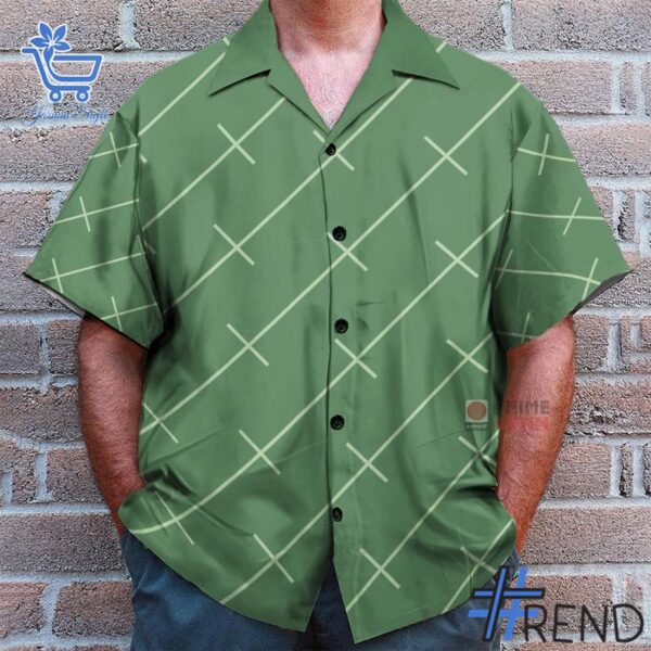 Bold and versatile 4 One Piece Zoro Stampede Costume Hawaiian Shirt for any occasion.