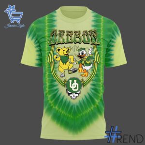High-quality 2 Oregon Ducks x Grateful Dead Shirt featuring a stylish design for a standout look.