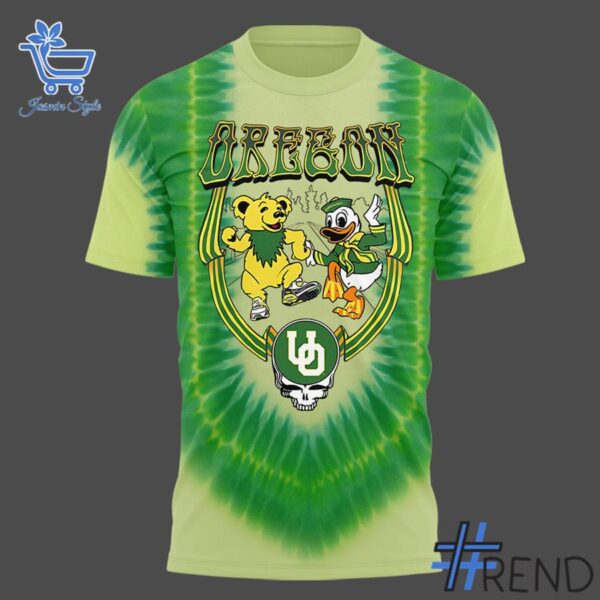 High-quality 2 Oregon Ducks x Grateful Dead Shirt featuring a stylish design for a standout look.
