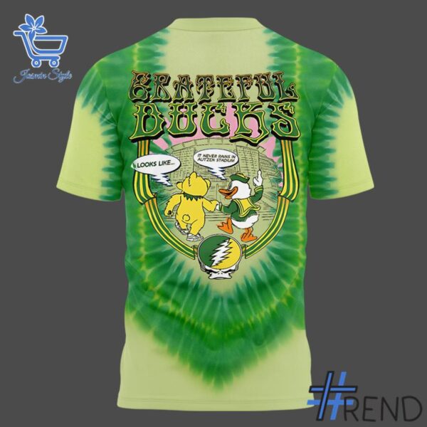 High-quality 3 Oregon Ducks x Grateful Dead Shirt featuring a stylish design for a standout look.
