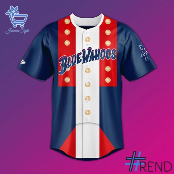 Premium quality 2 Pensacola Blue Wahoos 250th anniversary US military Jersey with a modern, versatile look