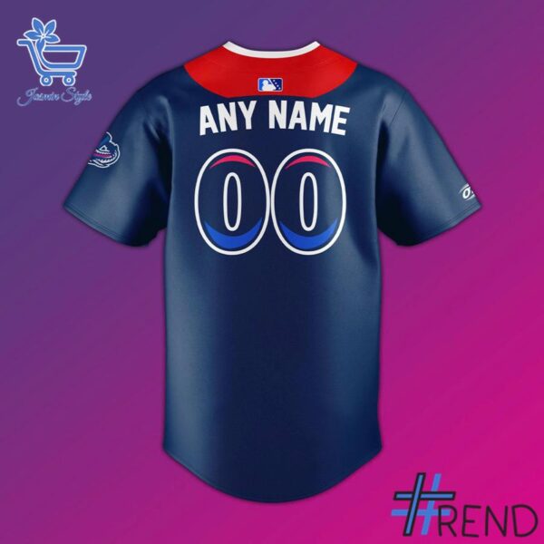 Premium quality 3 Pensacola Blue Wahoos 250th anniversary US military Jersey with a modern, versatile look