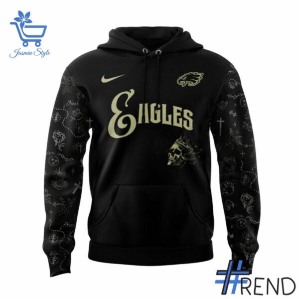 2 Philadelphia Eagles Jelly Roll The Beautifully Broken Tour 2025 Hoodie designed with a clean aesthetic for everyday wear