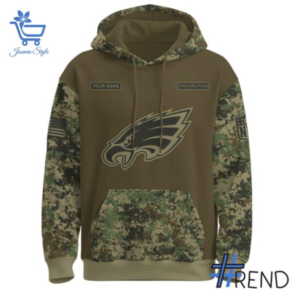 2 Philadelphia Eagles US Army 250th Birthday Hoodie featuring a bold design for everyday confidence.