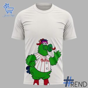 The 2 Philadelphia Phillies Phillie Phanatic Shirt delivers iconic streetwear energy.