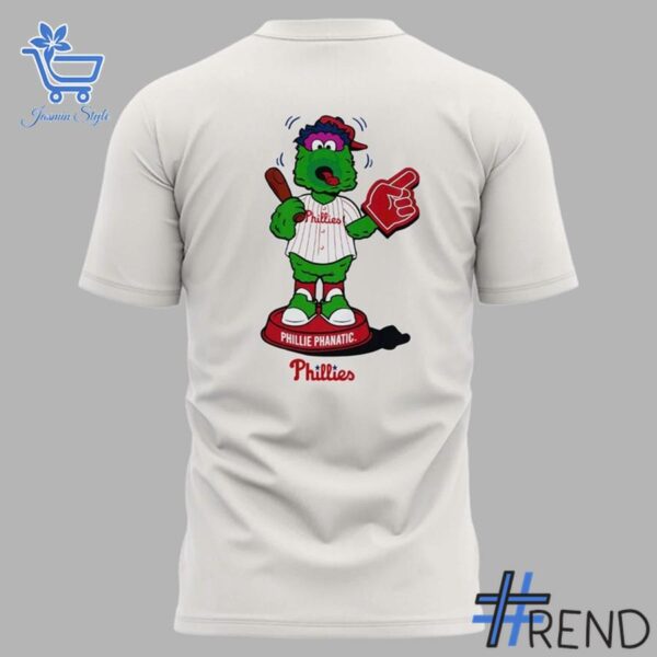 The 3 Philadelphia Phillies Phillie Phanatic Shirt delivers iconic streetwear energy.