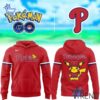Bold and versatile 1 Philadelphia Phillies Pikachu Pokemon Hoodie for any occasion.