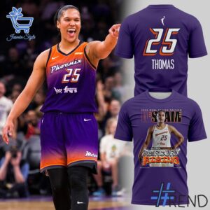 Premium Phoenix Mercury Alyssa Thomas MVP T Shirt designed for a modern, versatile style.