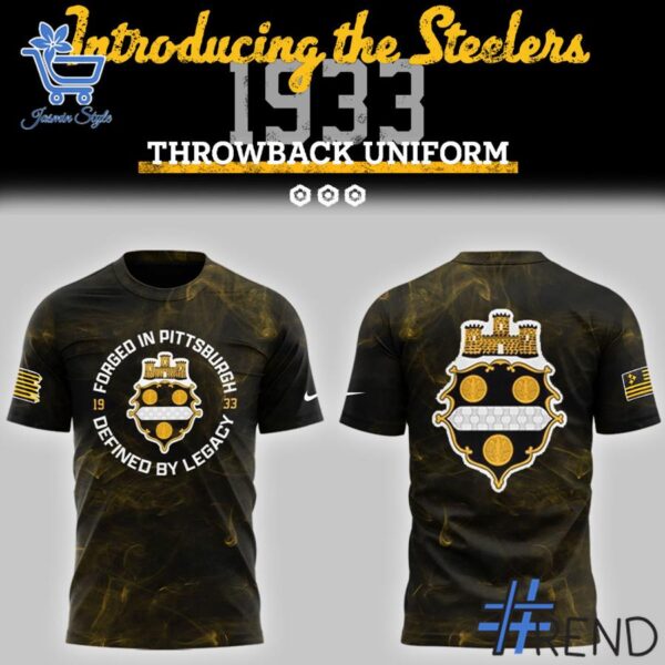 From casual to standout — 1 Pittsburgh Steelers Football 1933 Legacy Throwback Uniform Shirt says it all.