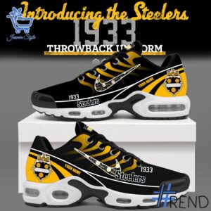 Stylish 1 Pittsburgh Steelers Football Throwback 1933 Legacy TN Shoes designed for everyday wear and lasting comfort.