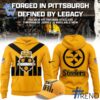 From casual to standout — 1 Pittsburgh Steelers Gold 1933 Throwback Game Hoodie says it all.