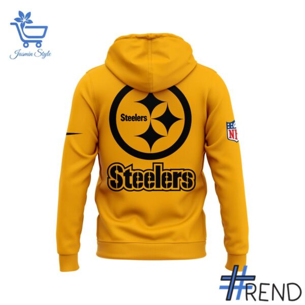 From casual to standout — 3 Pittsburgh Steelers Gold 1933 Throwback Game Hoodie says it all.