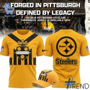 From casual to standout — 4 Pittsburgh Steelers Gold 1933 Throwback Game Hoodie says it all.