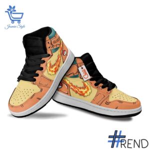 2 Pokemon Charizard Air Jordan 1 featuring a bold design for everyday confidence.