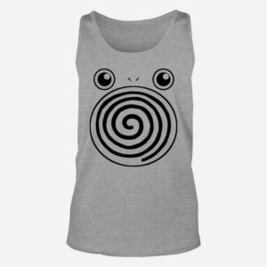 Bold and versatile Poliwhirl Unisex Tank Top for any occasion.