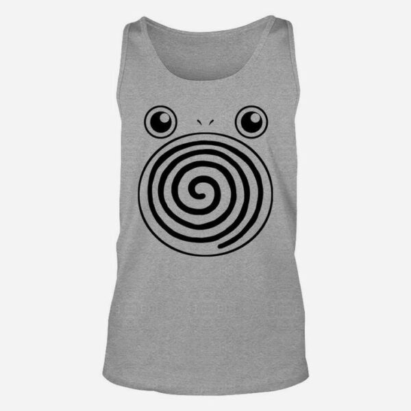 Bold and versatile Poliwhirl Unisex Tank Top for any occasion.
