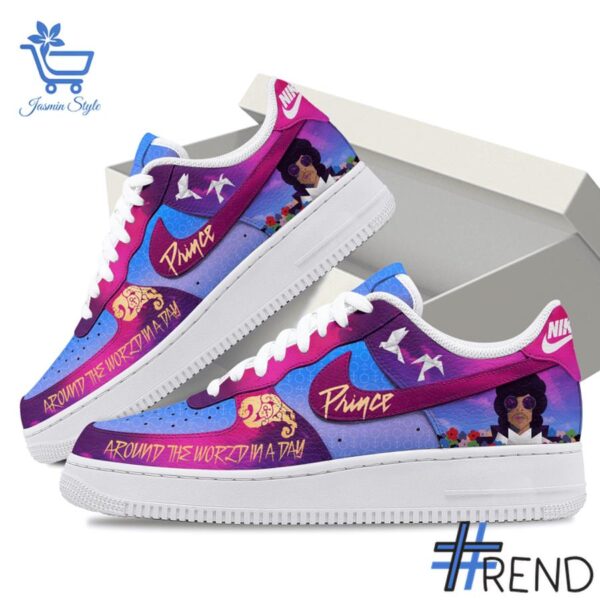 Premium 3 Prince Around The World In A Day Air Force Shoes built for comfort and a modern lifestyle