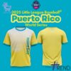 The 1 Puerto Rico 2025 Little League World Series Sublimated Tee Shirt delivers iconic streetwear energy.