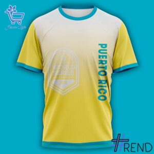 The 2 Puerto Rico 2025 Little League World Series Sublimated Tee Shirt delivers iconic streetwear energy.
