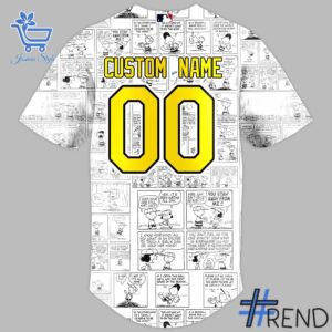 Premium quality 3 Reno Aces x 2025 Peanuts Night Baseball Jersey with a modern, versatile look