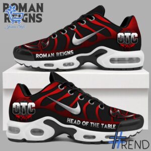 Premium 1 Roman Reigns OTC Head Of The Table Air Max TN Shoes built for comfort and a modern lifestyle
