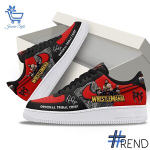 Premium 2 Roman Reigns Original Tribal Chief Air Force Shoes built for comfort and a modern lifestyle
