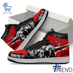 Level up your look with the bold style of 3 SUICIDEBOYS GreyDay Tour Air Jordan Shoes.